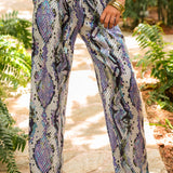 Roberta Pants Silk Python