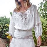 Romane Skirt in Silk Heart