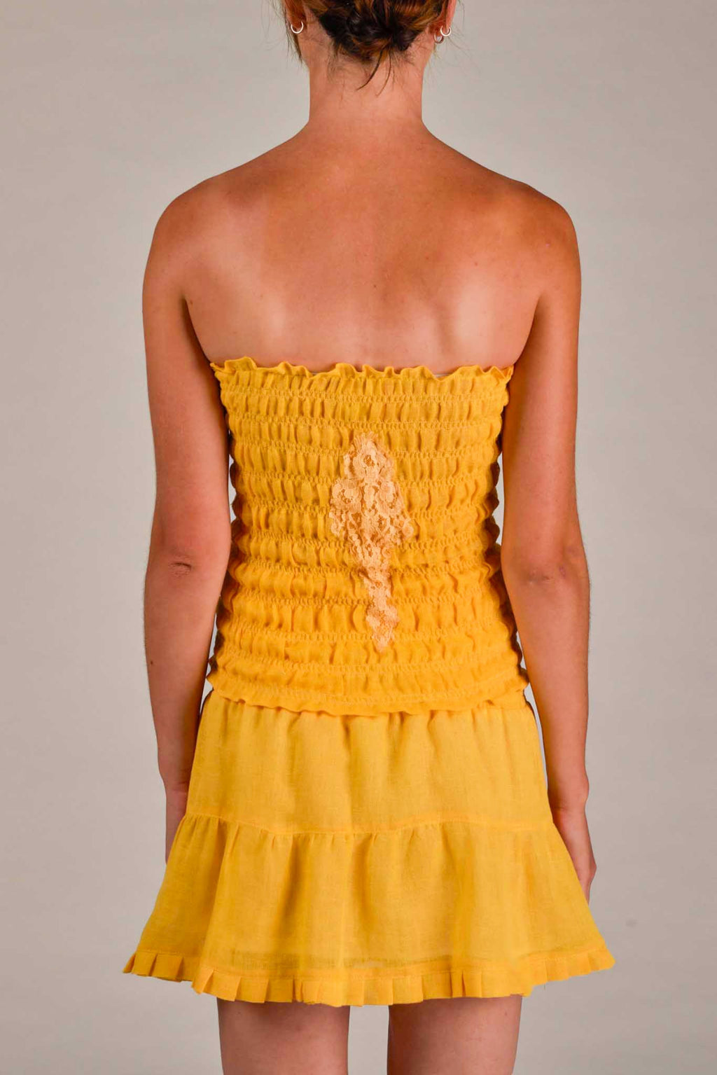 Petal Skirt in Linen