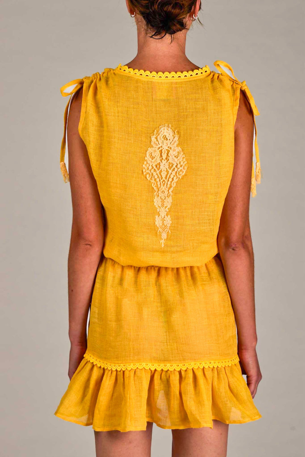 Philadelphia Dress in Linen