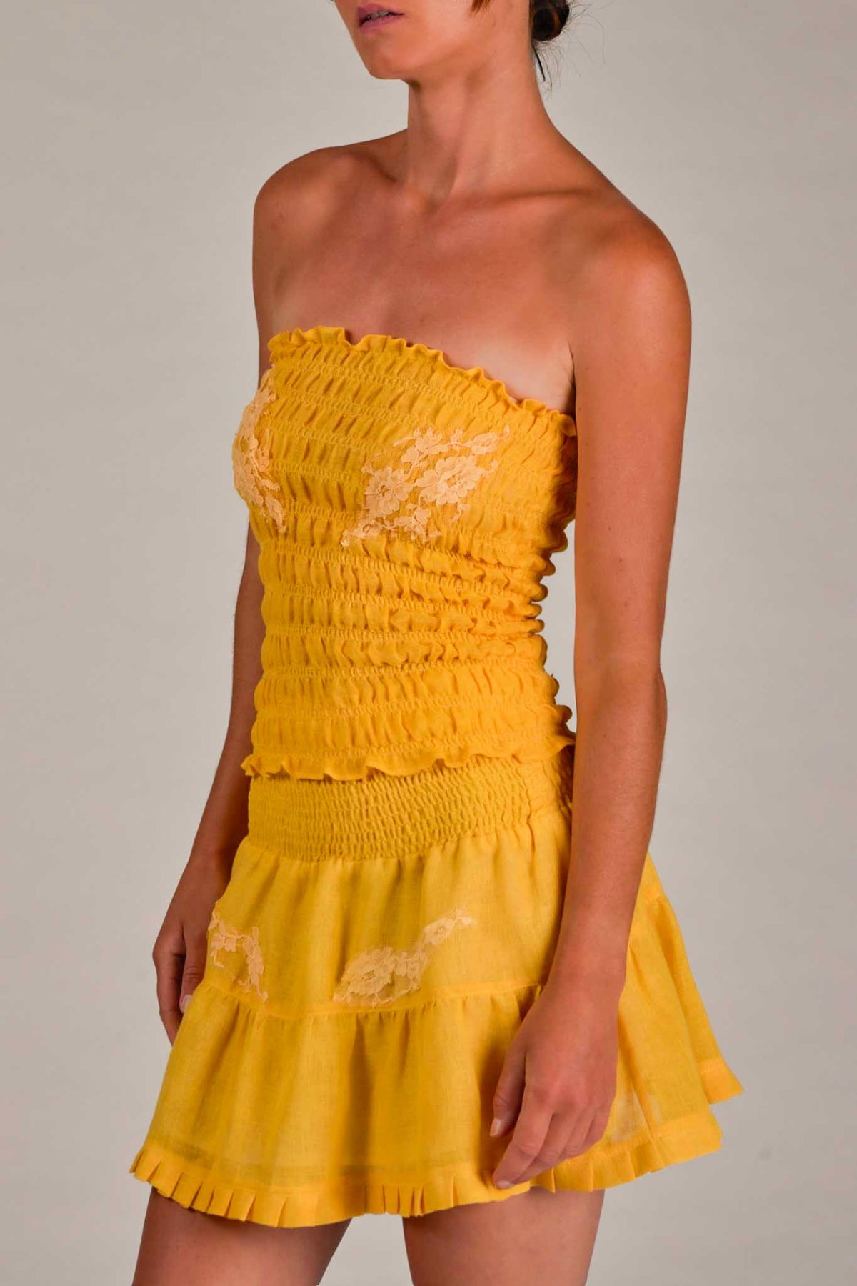 Petal Skirt in Linen