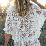 Poncho Rachel Smock Crochet Rio