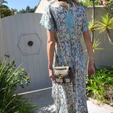 Robe longue Mandy en soie Liberty 