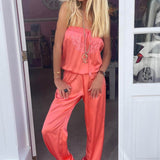 Paris Combipant in Silk