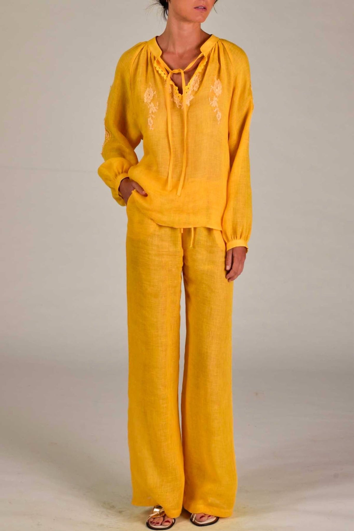 Pretty Pants in Linen