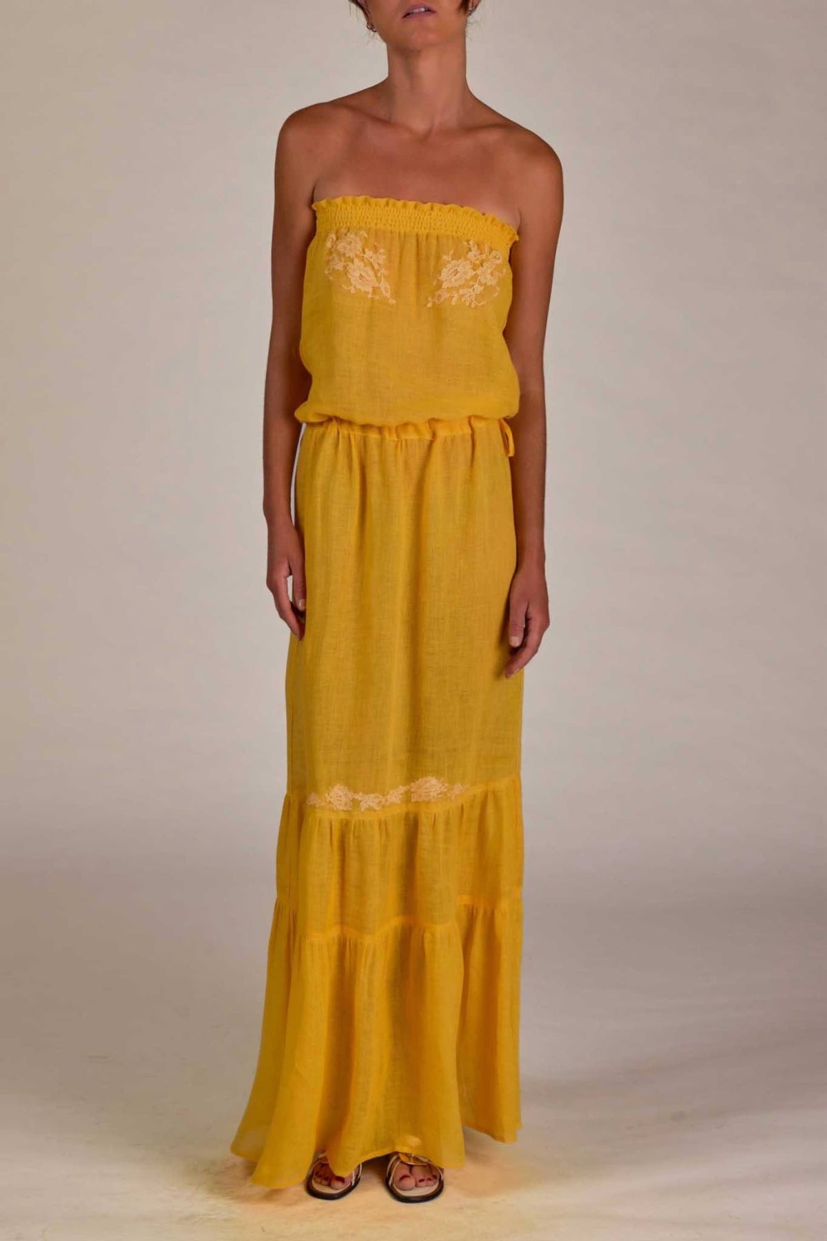 Paloma Dress in Linen