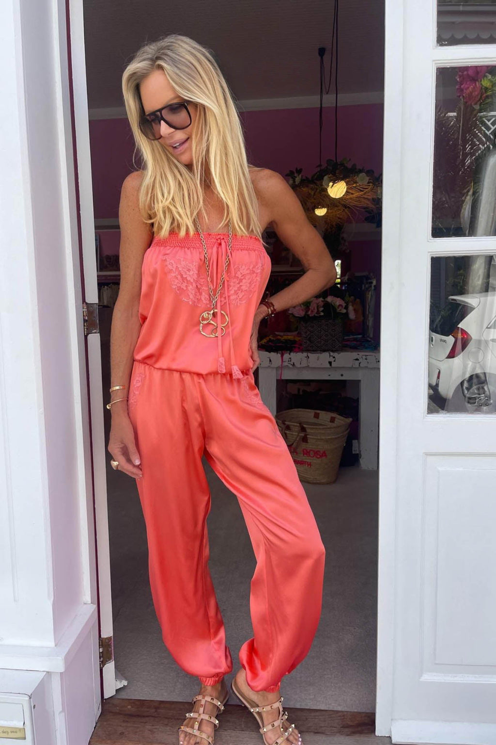 Paris Jumpsuit in Silk