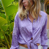 Rika Shirt in Silk Heart