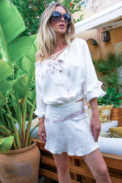 Blouse Rosana en Soie Cœur