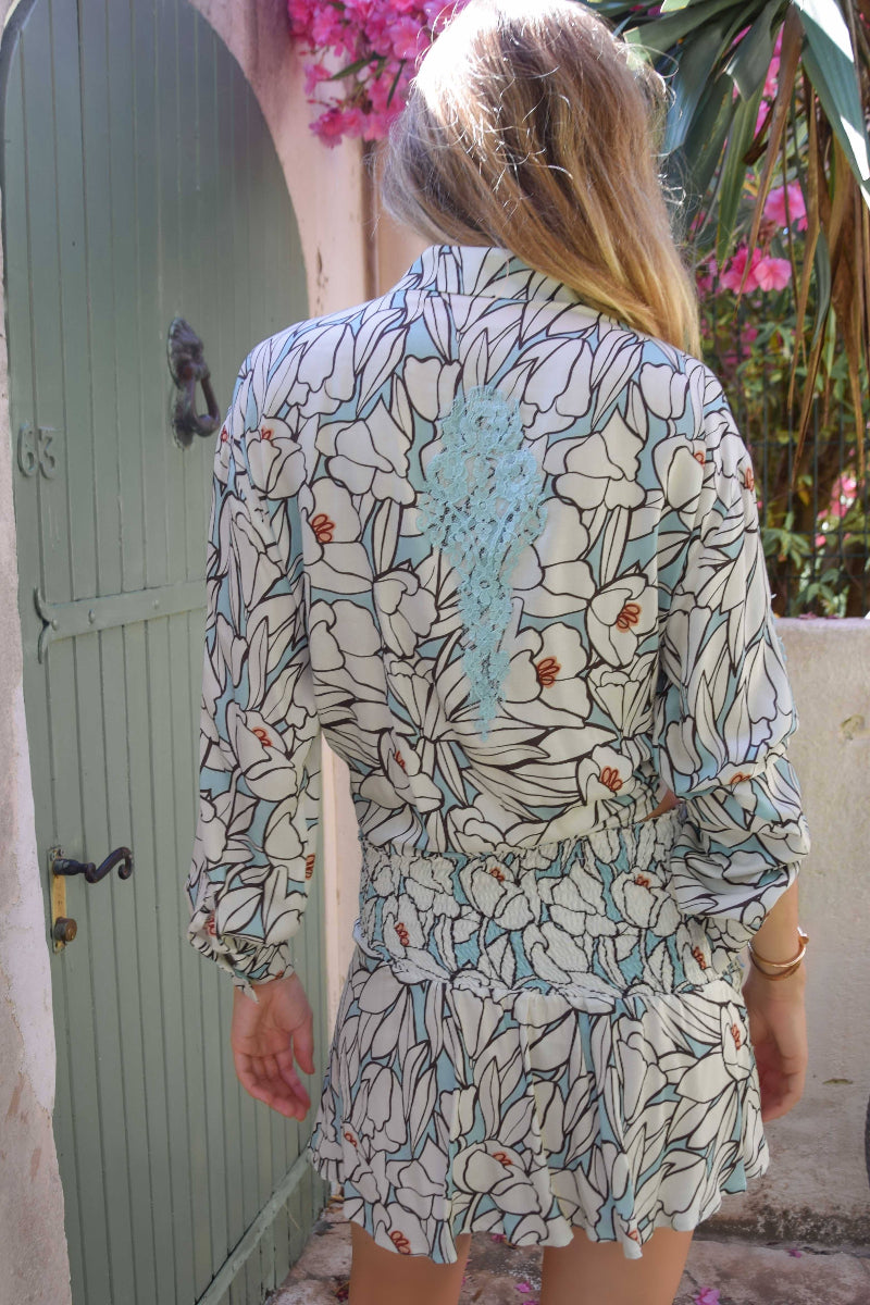 Romane Skirt in Viscose Bobo