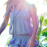 Prune Dress in Linen