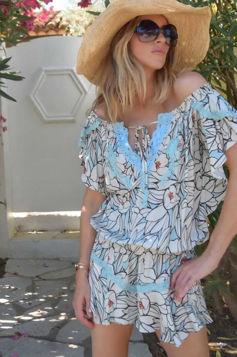 Romy Dress in Viscose Bobo