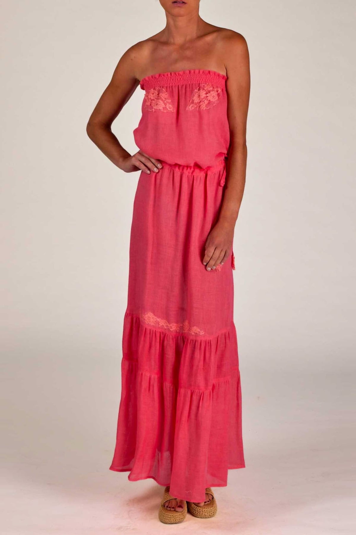 Paloma Dress in Linen