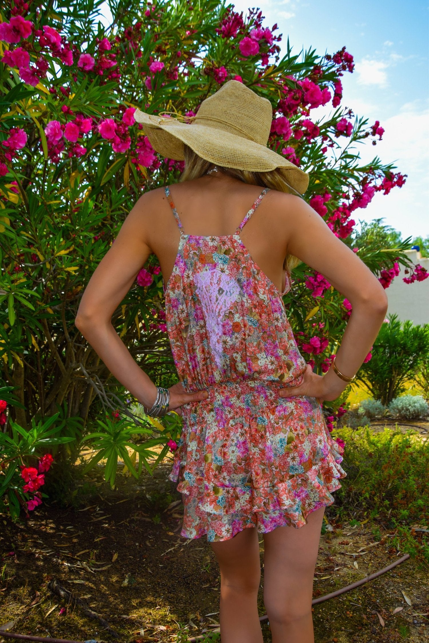 Rania Dress in Silk Liberty