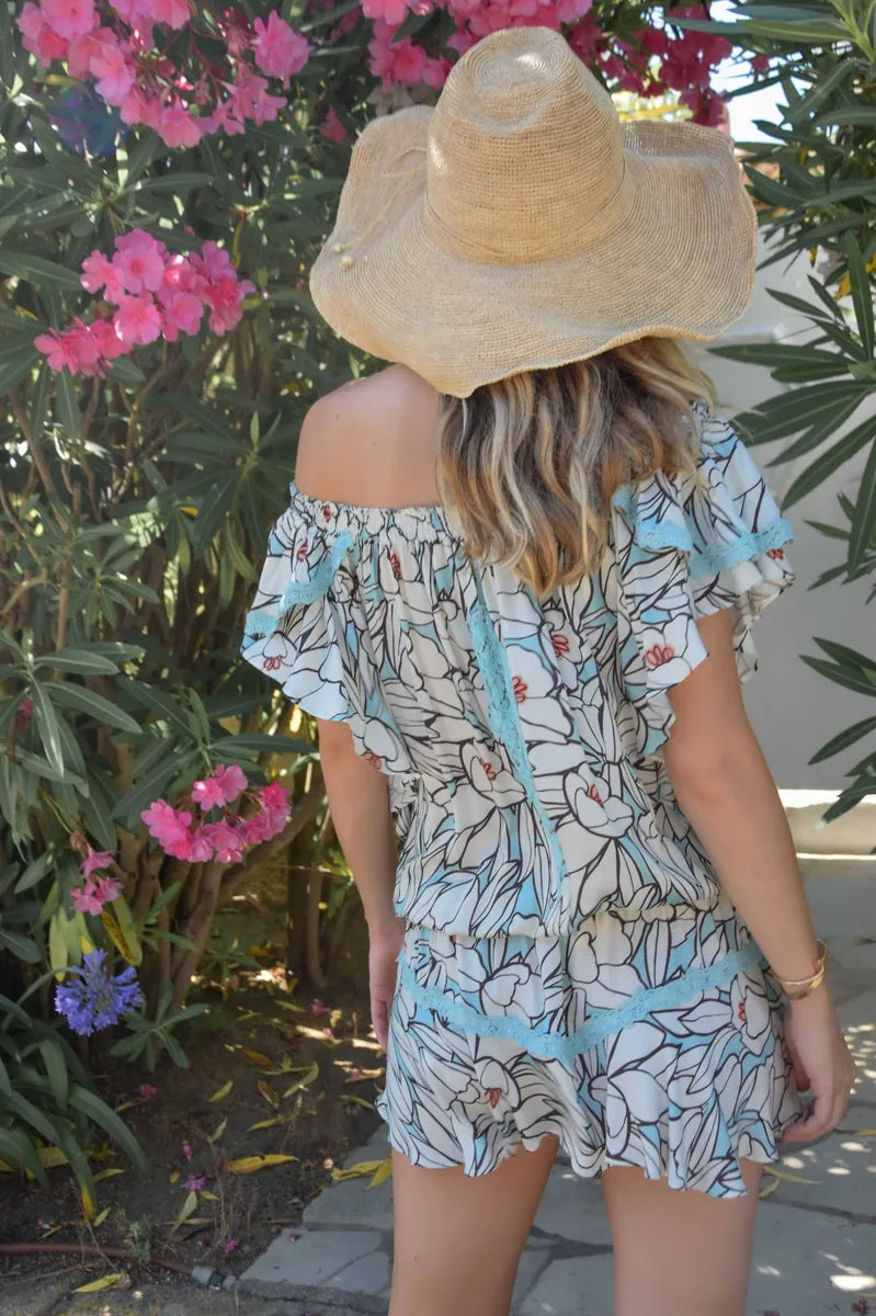 Romy Dress in Viscose Bobo