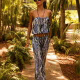 Roberta Pants Silk Python