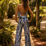 Roberta Pants Silk Python