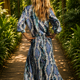 Kika Shirt Silk Python