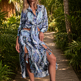 Kika Shirt Silk Python