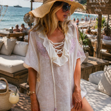 Rita Poncho in Linen