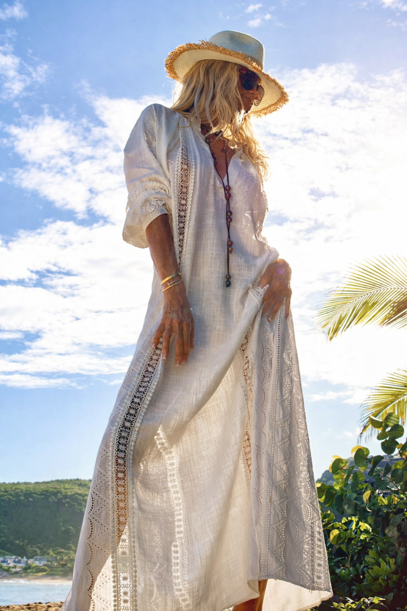 Pascale Kaftan in Linen Marylin