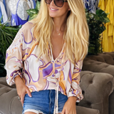 Pivoine Tunic in Gaia Peach