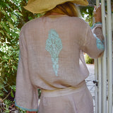 Ralie Short Dress in Linen