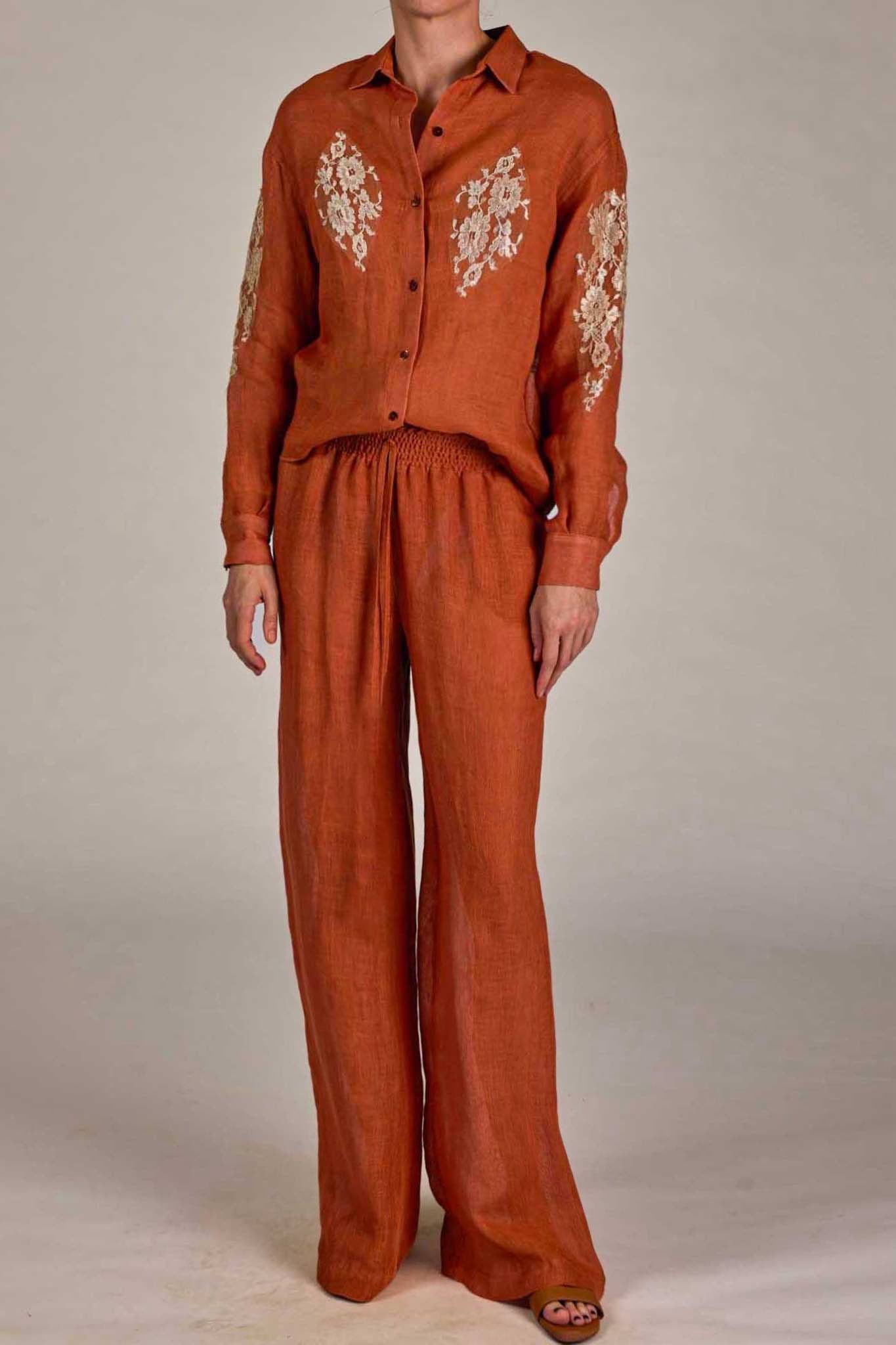 Pamela Shirt in Linen