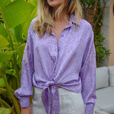 Rika Shirt in Silk Heart