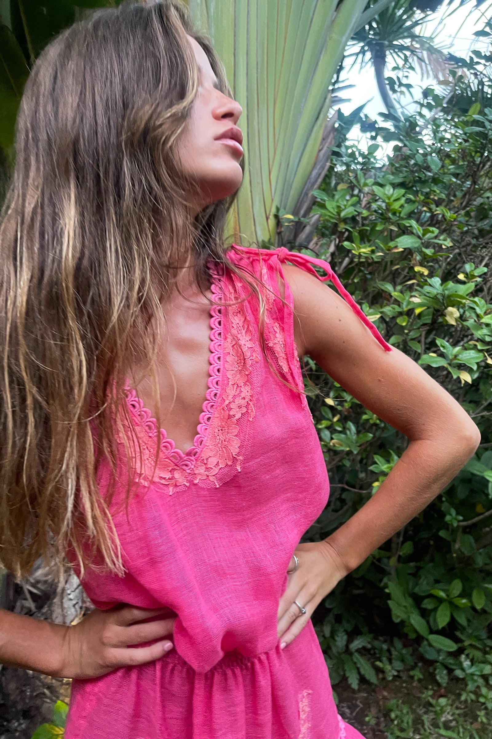 Philadelphia Dress in Linen