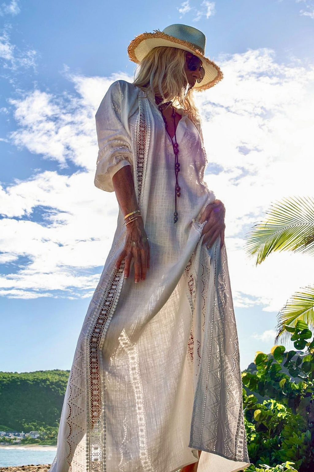 Pascale Kaftan in Linen Marylin