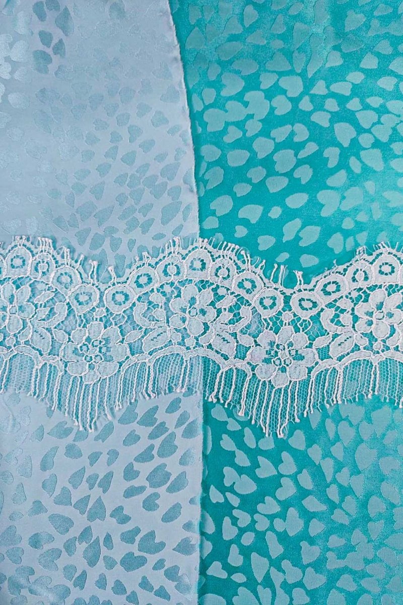 Blouse Regina in Silk Heart - Vanita Rosa