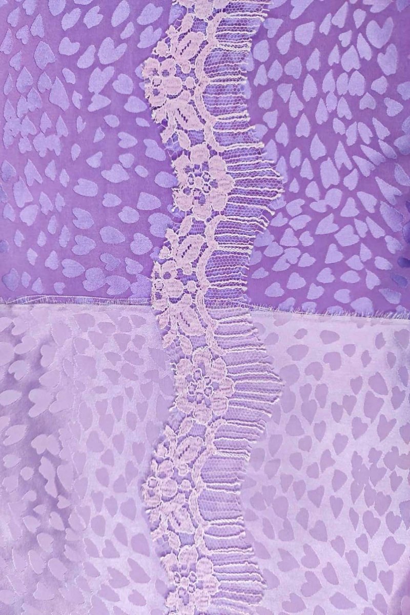 Blouse Regina in Silk Heart - Vanita Rosa