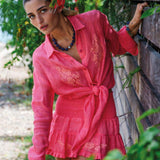 Petal Skirt in Linen