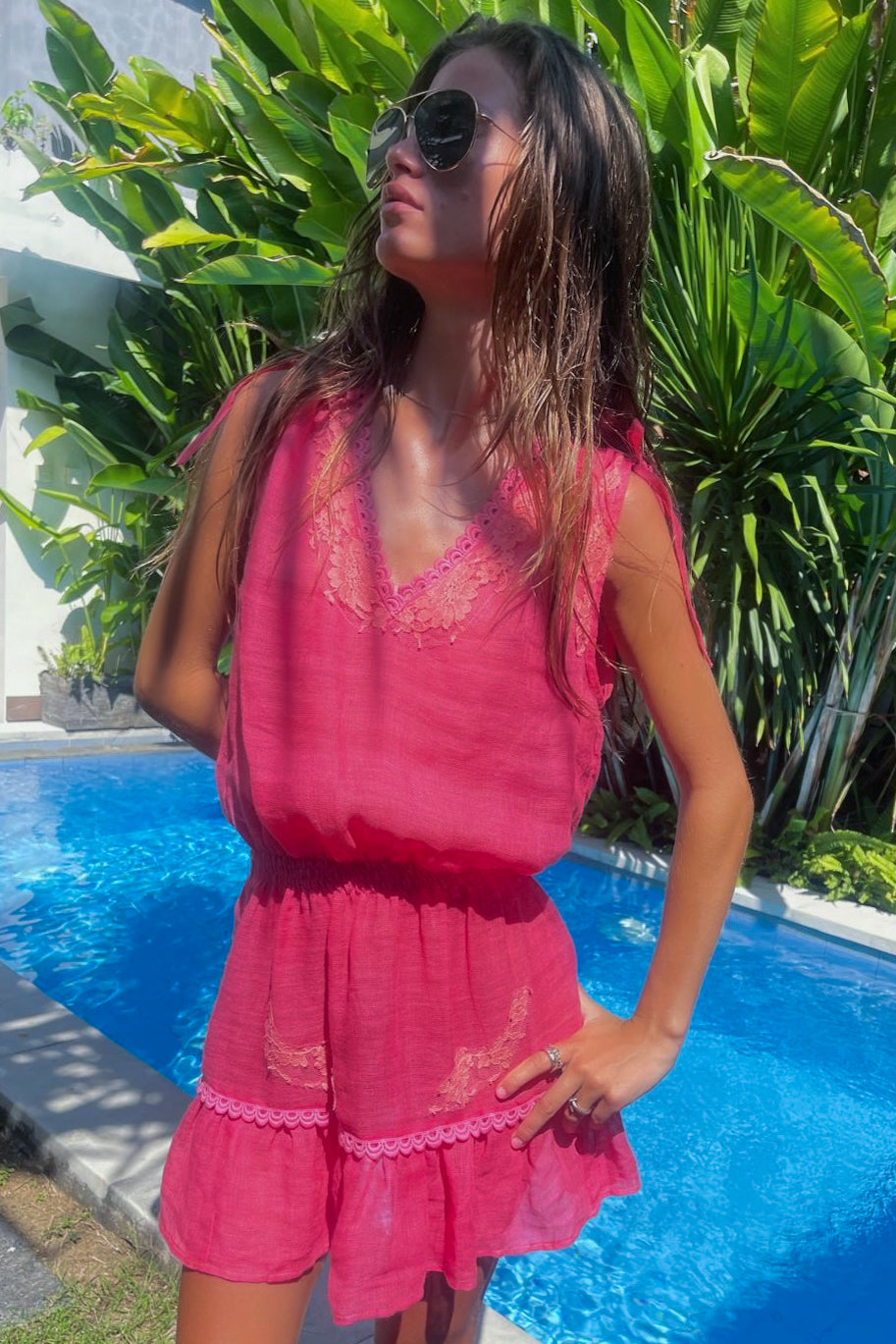 Philadelphia Dress in Linen