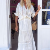 LONG SKIRT POEMA LINEN MARYLIN - Vanita Rosa