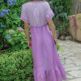 Mandy Long Dress in Linen