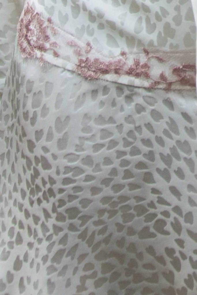 Mandy Dress in Heart Silk - Vanita Rosa