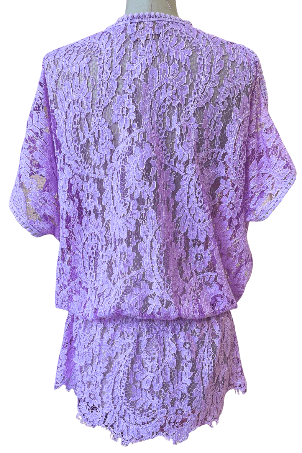Poncho Rachel — Calais Lace Elegance - Vanita Rosa