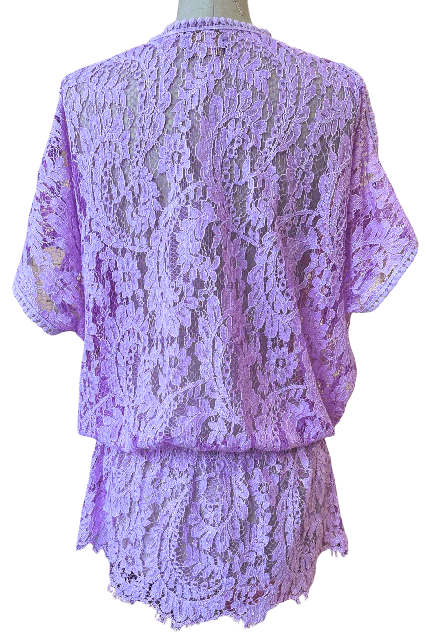 Poncho Rachel — Calais Lace Elegance - Vanita Rosa