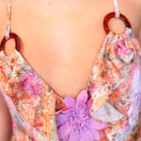 Robe Rania en soie Liberty