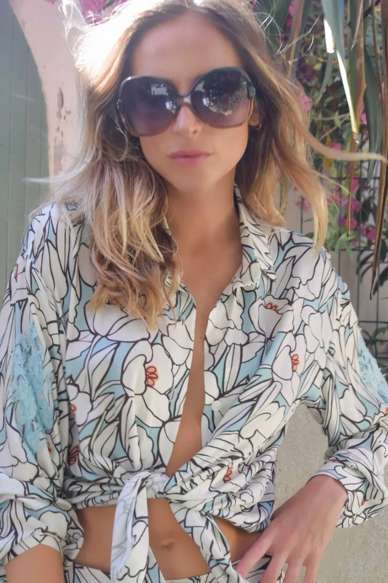 Rika Shirt in Viscose Bobo