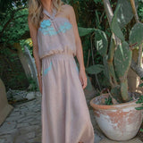 Rimini Long Dress in Linen