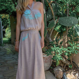 Rimini Long Dress in Linen