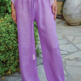 Pantalon Roberta en lin