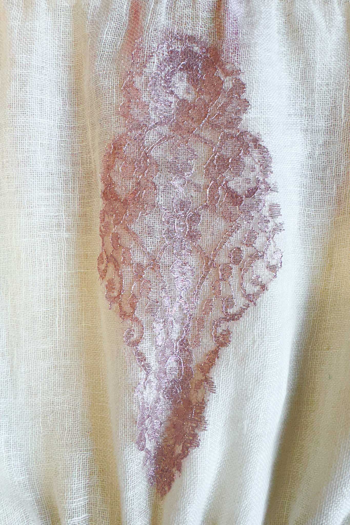 Rokie Top in Fine Linen Gauze Sand - Vanita Rosa