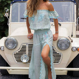 Rolling Long Dress in Linen