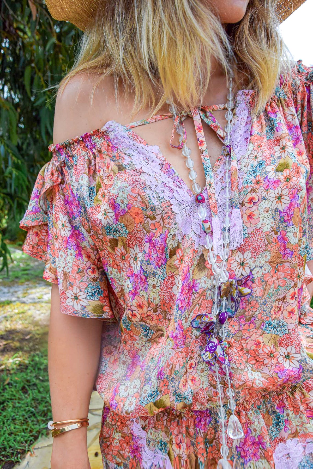 Romy Dress in Silk Liberty