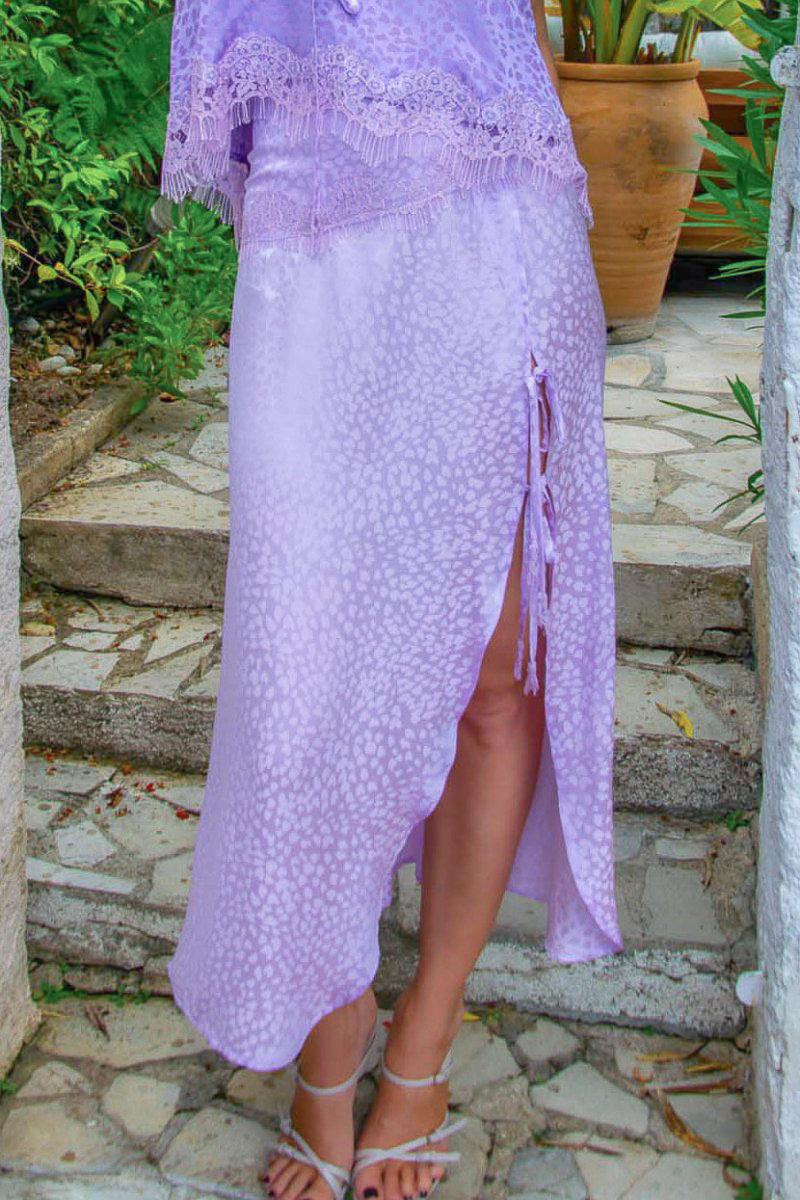 Rosalie Skirt in Silk Heart