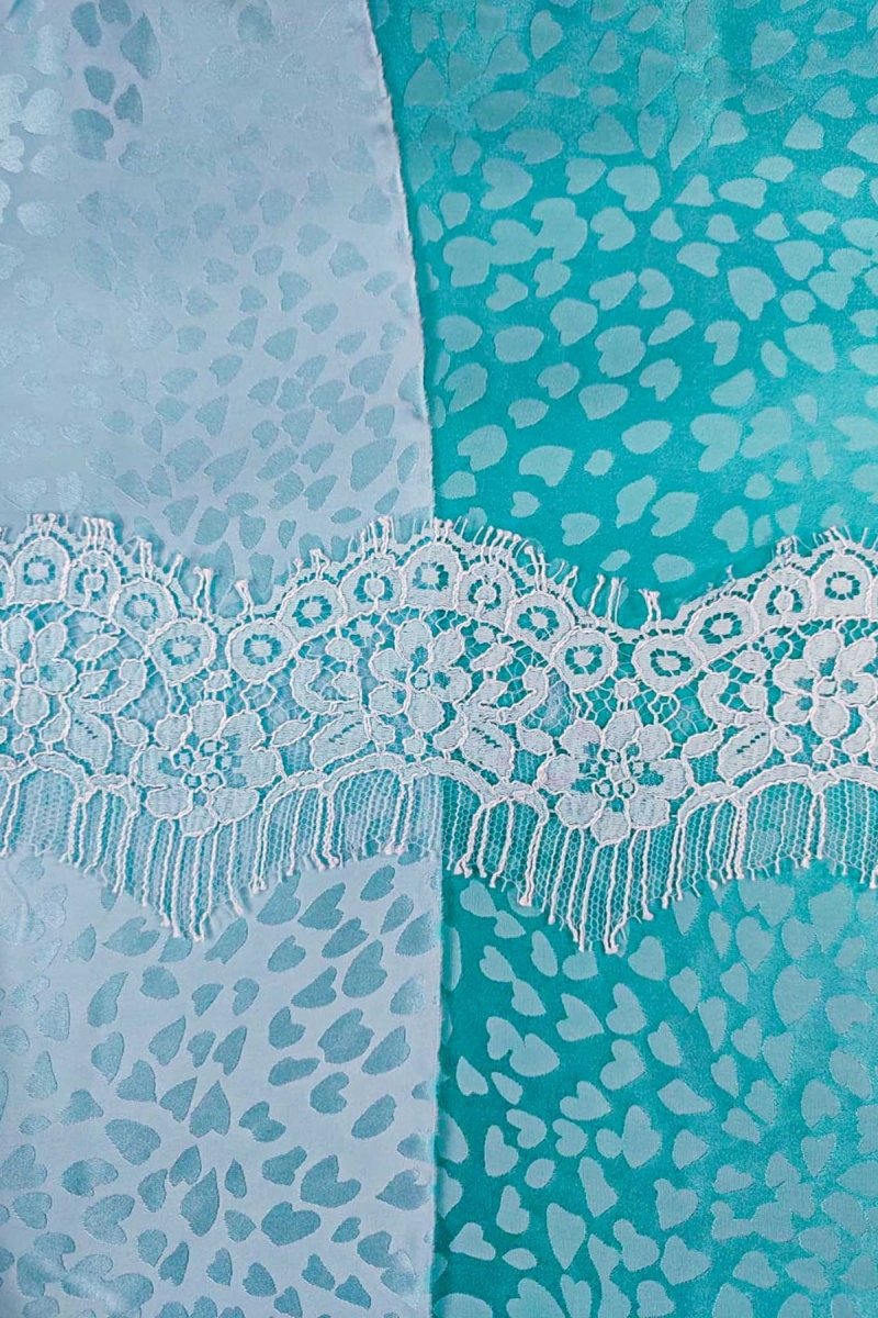 Rosana Blouse in Silk Heart - Vanita Rosa